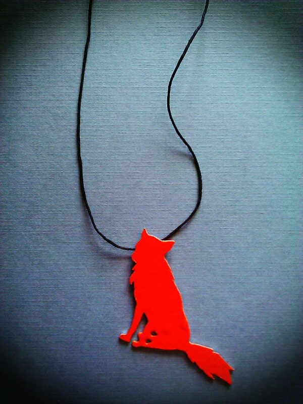 Wolf Spectrum Necklace Collection: Orange