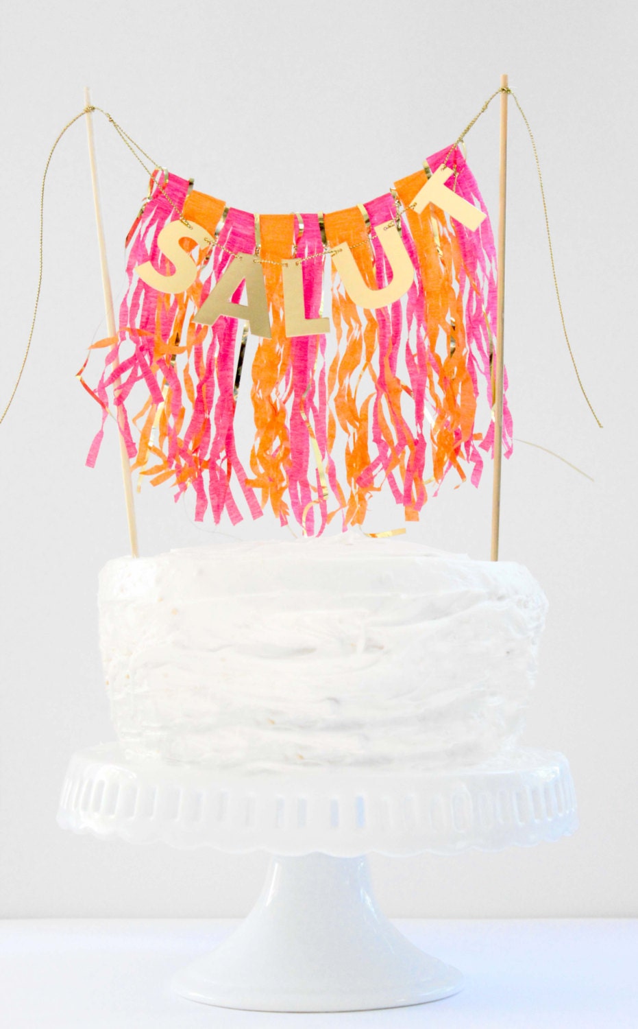 Fringe Cake Topper