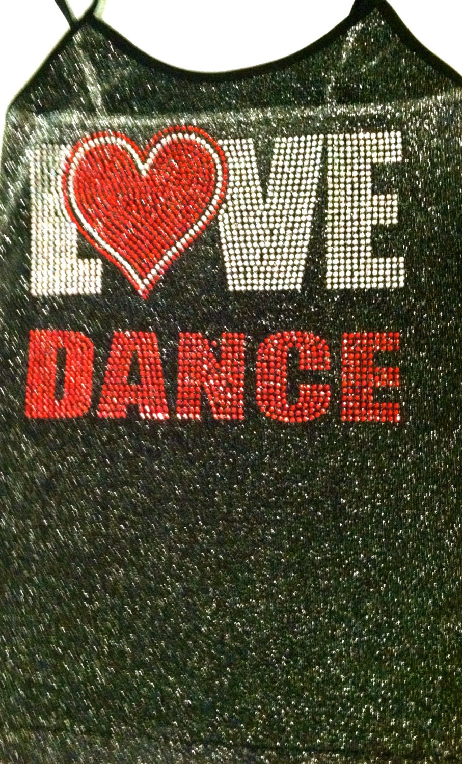 Absolutely fantastic love dance sugar lips glitter tank top. can be customized with any hobby, name, sport, sorority, etc.