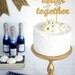 The Whimsical Wedding Cake Topper - Better Together - Gold - Ready to ship