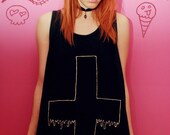 DIY'd inverted cross oversized tank