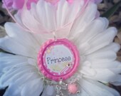 FAIRYTALE bottle cap necklace - ball chain or ribbon - birthday party favors - magnets  - can also be made into a headband or hair clip