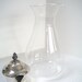 Vintage Claret Jug/Decanter, Glass and Silverplate , Mid Century Claret Jug/Decanter. Weddign Gift,House Warming Gift,Dinner Party