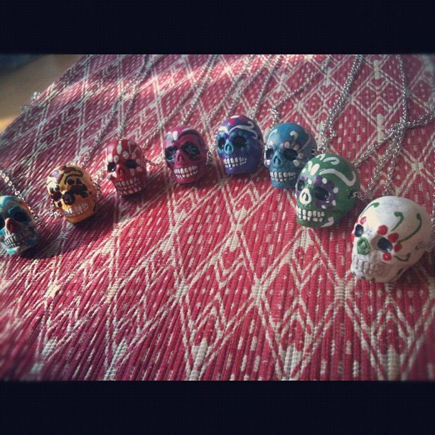 Dia de Los Meurtos necklace