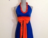 Gator Colors Gameday Dress "Little Miss TD" UF style