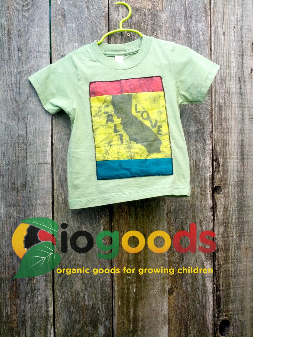 Organic Cali-Love Toddler Tee, 2T