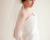 Floor Length Tulle Veil, Bridal Veil, Wedding Veil - Arabella   MADE TO ORDER