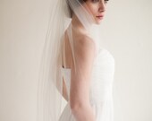 Ballet Waltz Length Tulle Veil, Bridal Veil, Wedding Veil - Gabriella  MADE TO ORDER