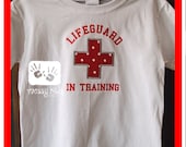 Lifeguard in Training T Shirt with Free Personalization
