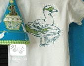 Coolaphonic First Birthday Onsie and Fabric Hat