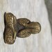 Vintage phra pidta amulet -- meditating monk
