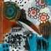 HOEPOE DREAMS  original painting - intuitive outsider art - primitive -  naive -  contemporary folk art
