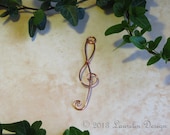 Joy of Music - Treble Clef Pendant