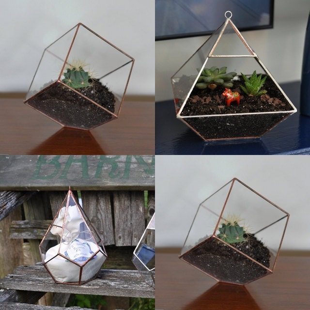 RESERVED for Jordana - Terrarium group, teardrop glass terrarium, earth terrarium, air terrarium -- hanging terrarium -- eco friendly