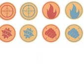 Team Fortress 2 TF2 Class logo 1" button