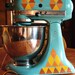 Modern Geometric Kitchen Aid Decals, Triangles