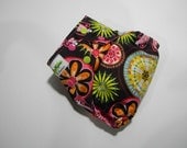Carnival Bloom Bamboo One-size AIO cloth diaper
