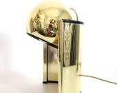 Vintage Brass Eyeball Lamp