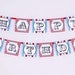 Little Man Mustache Bash Birthday Party - DIY PRINTABLE Happy Birthday Banner - Instant Download - design by venspaperie - PS829CA1e