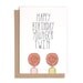 Birthday Card - Happy Birthday Younger Twin
