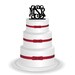 Monogram Cake Topper - Personalized Wedding Cake Topper