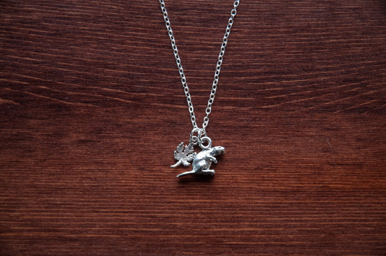 Canadiana - Sterling Silver Charm Necklace