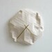 Faceted Wall Clock