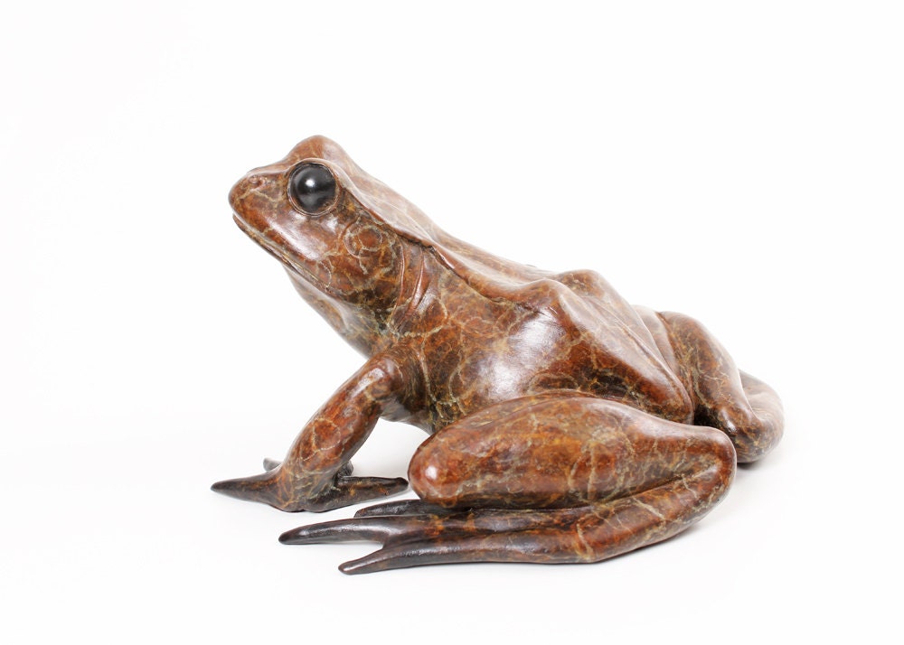 Limited Edition Bronze Frog