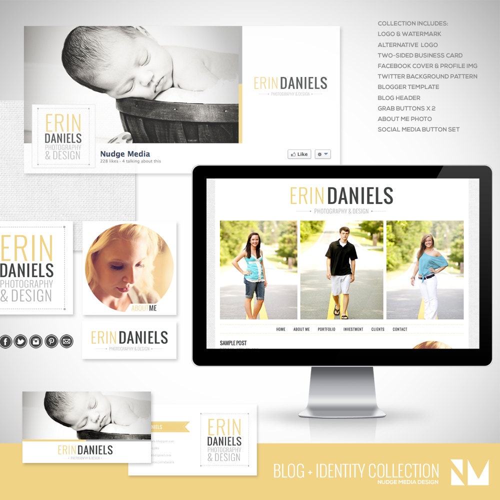Blogger Template and Online Branding Collection