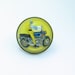 Resin ring. Motorcyle rider , motorcyclist, Resin jewelry. Modern jewelry OOAK, contemporary, motorcycle, motorbike