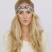 Heart Headband Turband Twist Stretchy Women's Fashion Headband Cute Hair Band in Navy Blue
