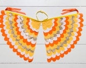 LARGE SIZE - Fancy Dress Costume Bird Wings, Toddler Pretend Play Accessory, Fairy Wings, Easter Costume, Easter Chick - Spring Chicken