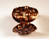 Copper cuff bracelet metalwork steampunk jewelry
