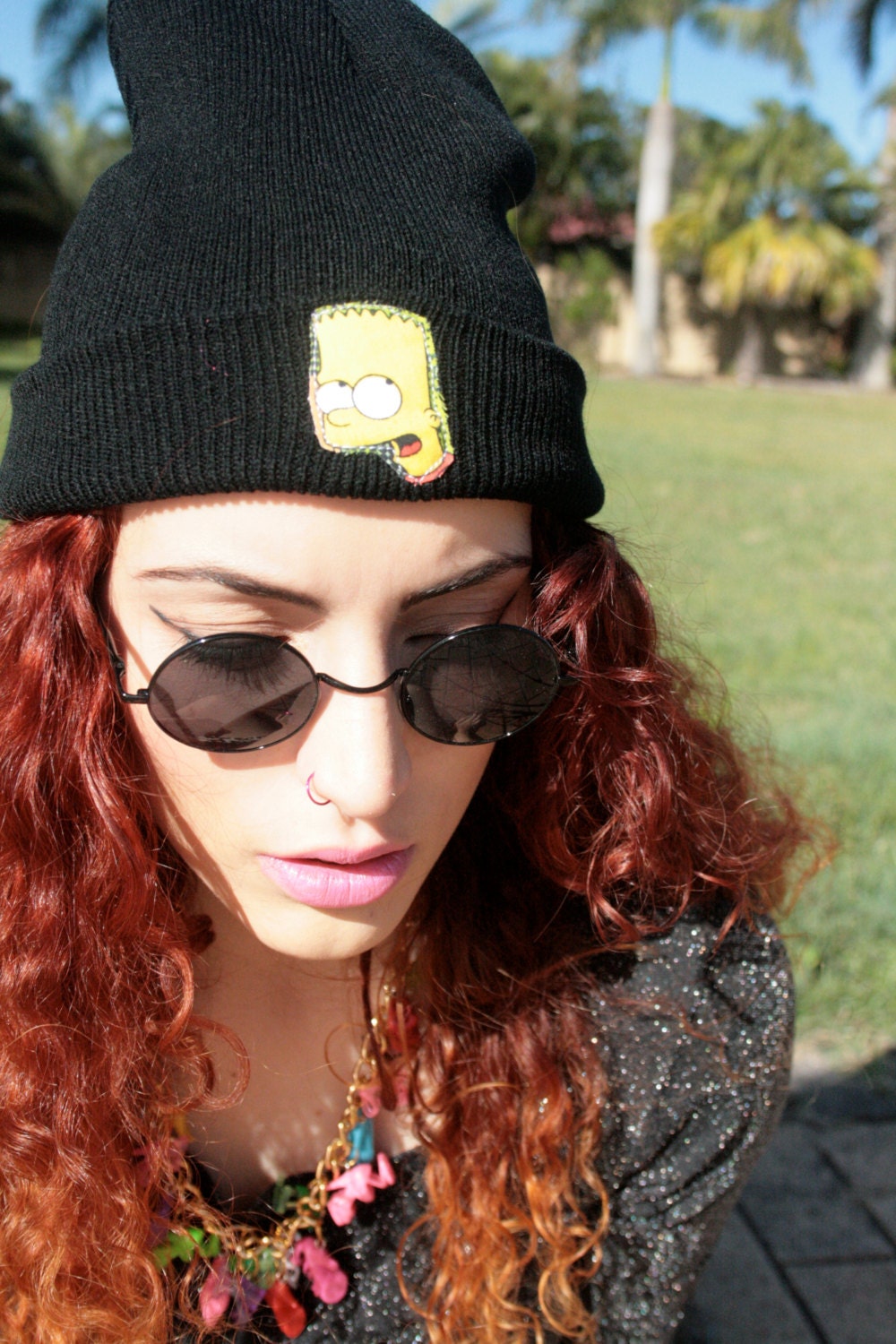 The Bart Beanie - 90s Pop Grunge Hat