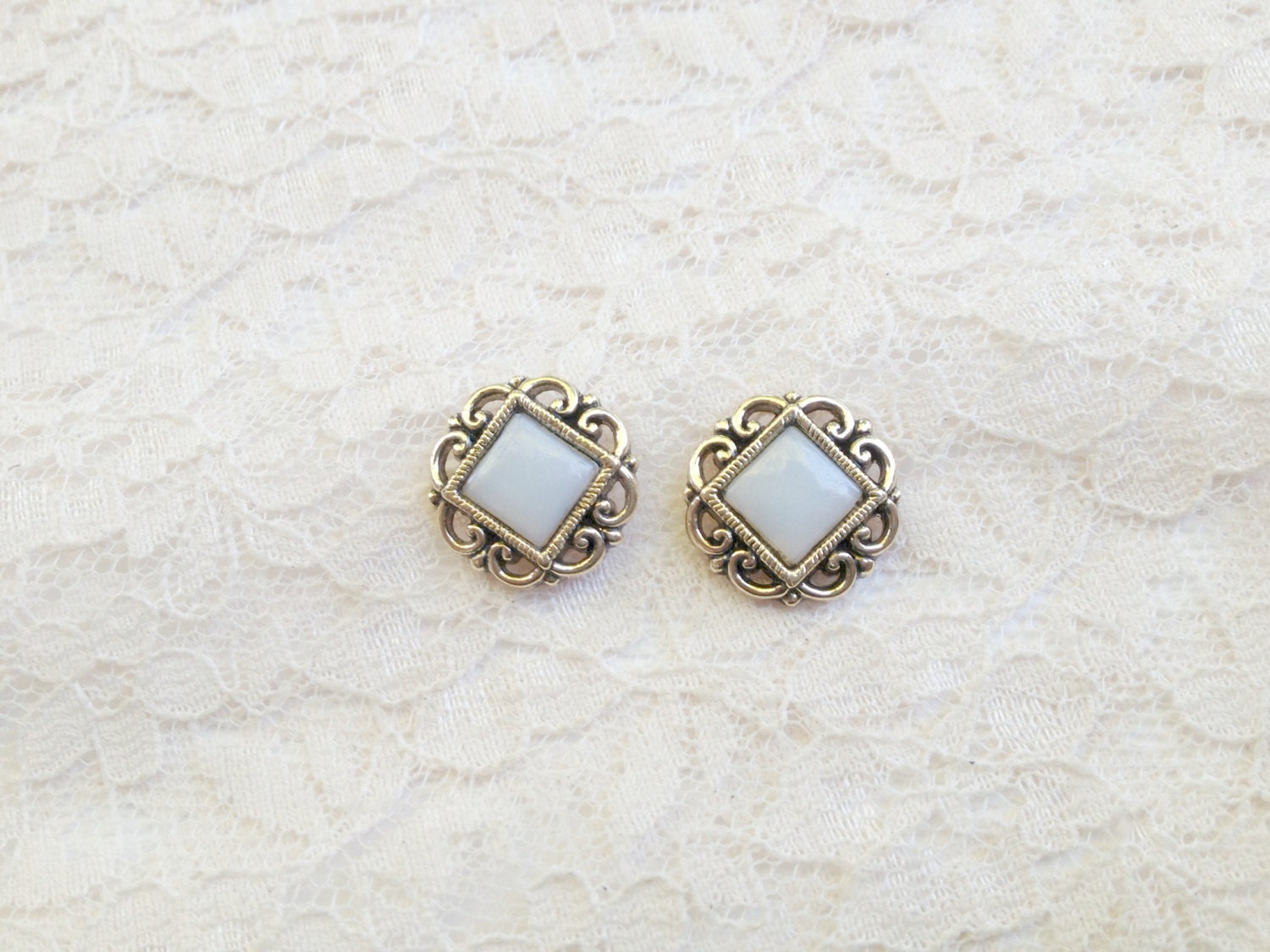 1/2" 7/16" 00g 0g Organic Filigree Framed Vintage Style Plugs Made to Order