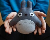 Handmade Totoro felt plushie