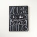 hand lettered moleskine extra large cahier journal. you are going to do fantastic things. white ink. graduation gift idea. made to order.