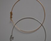 Vintage Modern thin 2 pair Collar choker Necklace