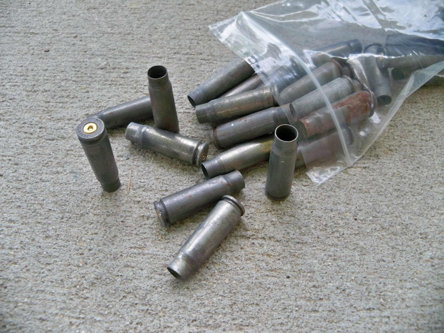 Gunmetal Bullet Casings -30 count