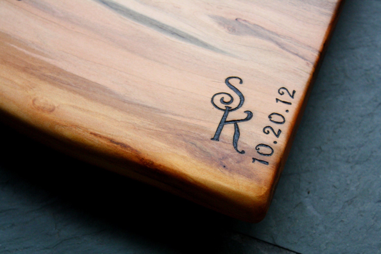 Cutting Board Personalized Engravings and other wood items - Unique Wedding Gifts and Wood Anniversary Gifts - Personalized Kitchen