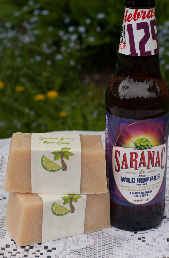 Coconut Lime Beer Soap