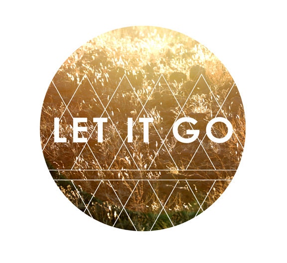 Modern geometric spring, botanical, triangles, sunlight, field / Let It Go floral / outdoors, calming, brown gold, caramel honey
