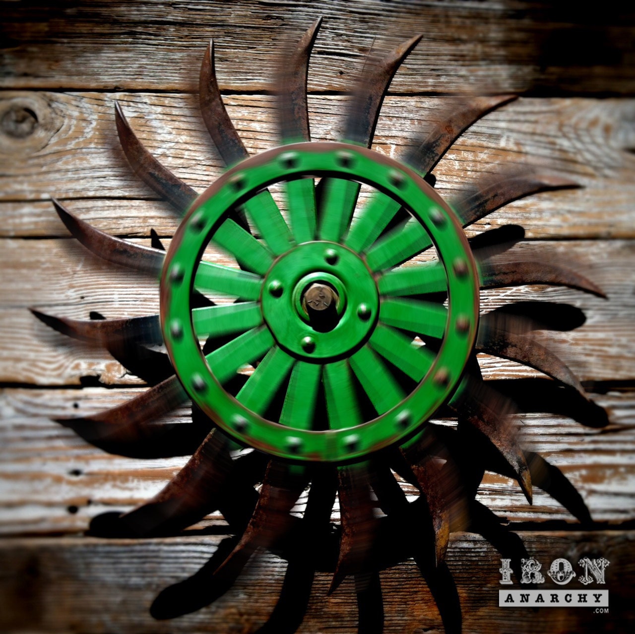 Large Antique Wheel Wall Art, Old Vintage Decorative Industrial Factory Metal Gear Sculpture