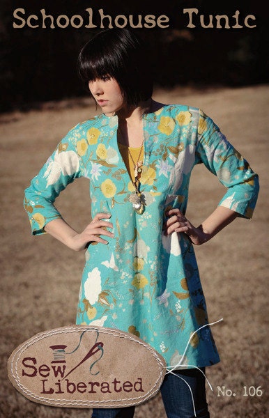 Schoolhouse Tunic Sewing Pattern by Sew Liberated