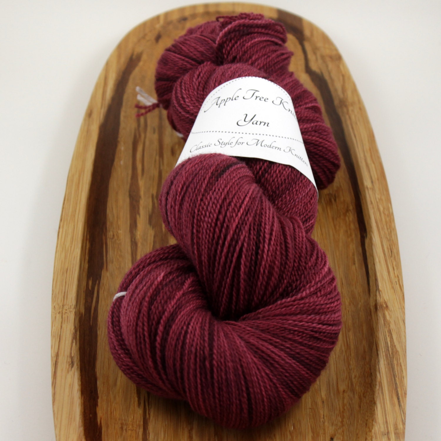 Pure Lace - Velvet Ropes, hand-dyed 100% merino wool yarn, 2-ply 875 yds