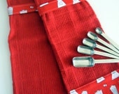 Retro Blenders on Red Terry hanging towel - Hang Tight Towel (TM)