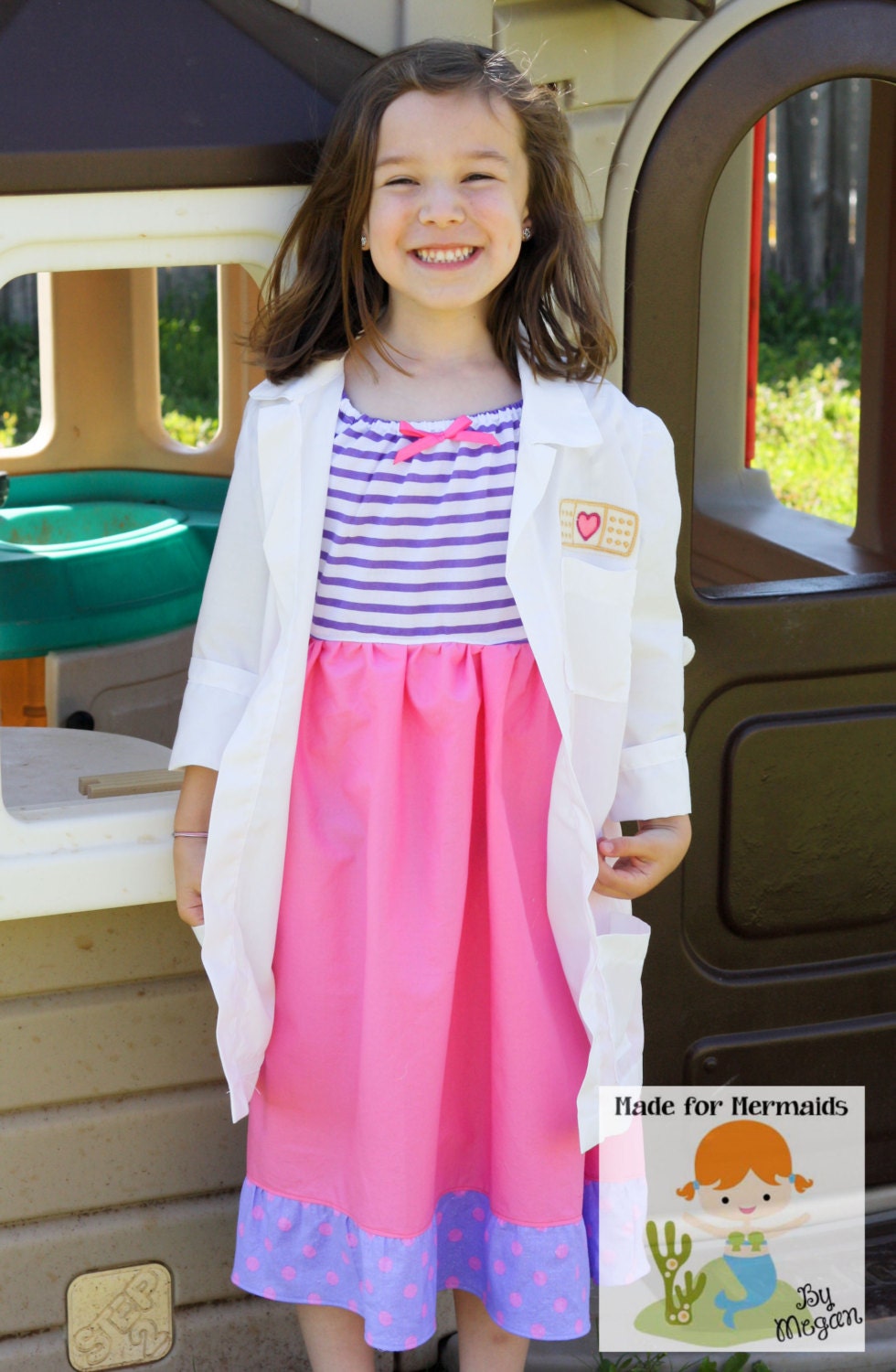 Doc McStuffins Dress and Doctor Jacket
