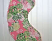 Boutique Bib Burp Cloths- Authentic Lilly Pulitzer Fabric