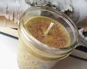 Soy Candles - Coffee House scented Soy Candle -- 8 ounce Mason Jar