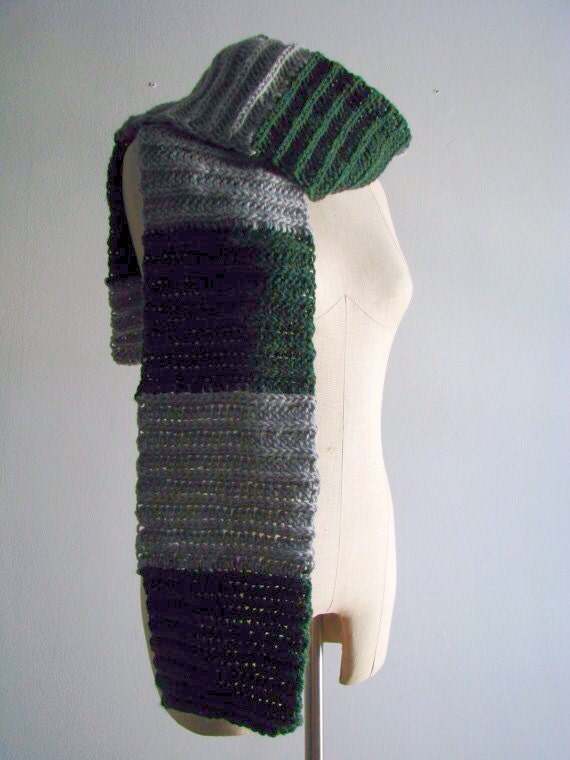 Slytherin Striped Scarf - Harry Potter Cosplay - House Colors